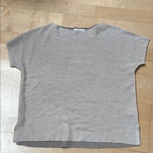 OAK + FORT Gray Short Sleeve Tee